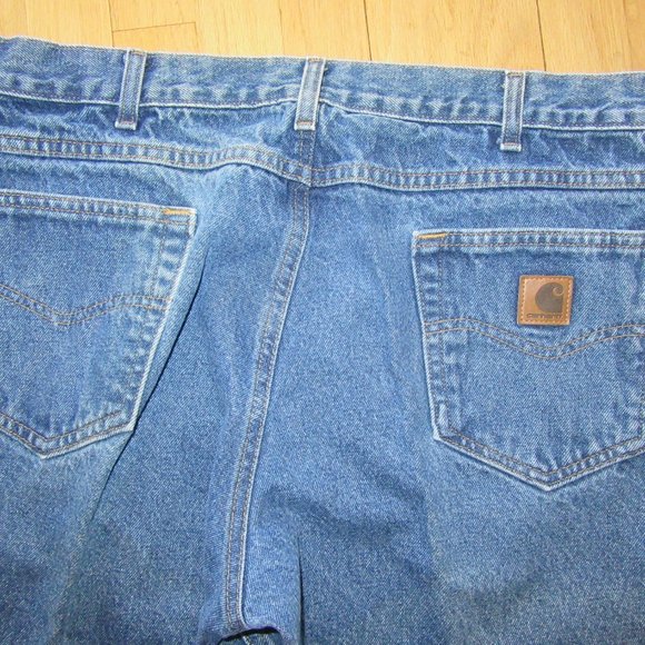MENS CARHARTT B17 DST JEANS/RELAXED FIT/STRAIGHT LEG/SIZE 38 X 30! - Picture 8 of 8